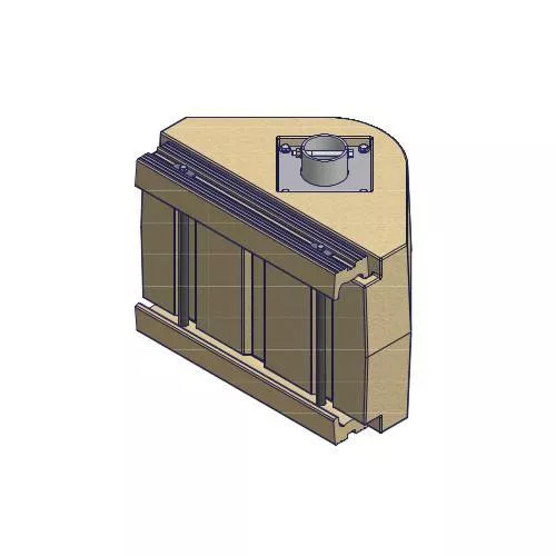 PolyDock Chain Guide Bracket