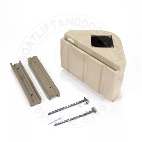 PolyDock Poly Pipe Bracket Large - Tan