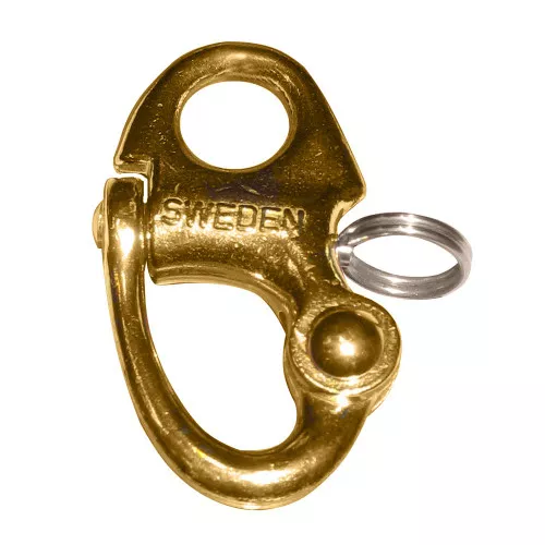 RF6002 Ronstan Brass Snap Shackle Fixed Bail 59.3mm2-5/16" Length