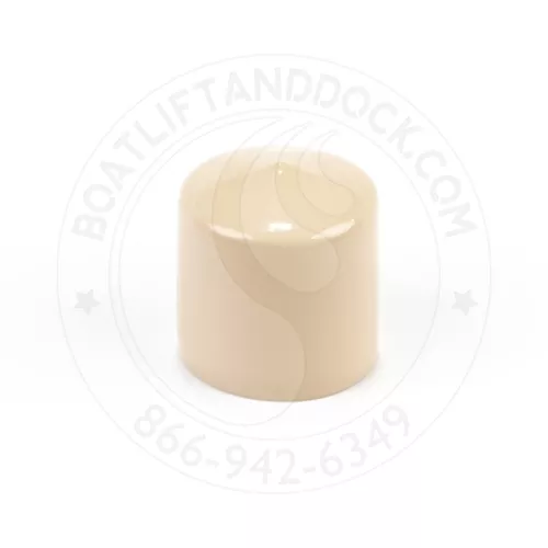 Round Pipe Cap - 2" Cap - Tan