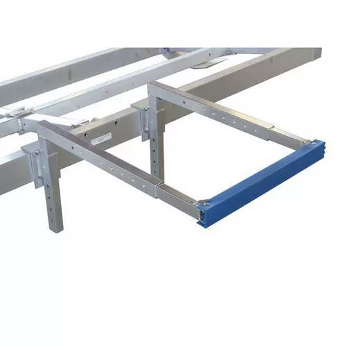 ShoreMaster Adjustable Pontoon Motor Stop For Straight Rack