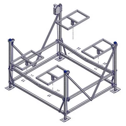 ShoreMaster Pontoon Rack For Bent Rack