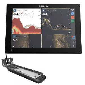 Simrad NSX™ 3012 12' Combo Chartplotter & Fishfinder w/Active Imaging™ 3-in-1 Transducer