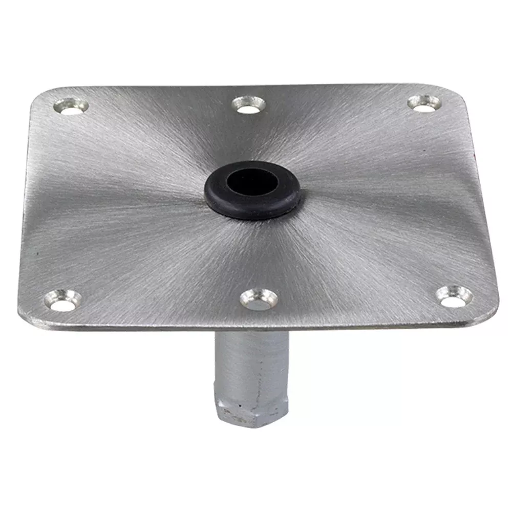 Springfield KingPin 7 x 7 Stainless Steel Square Base Threaded 1630001