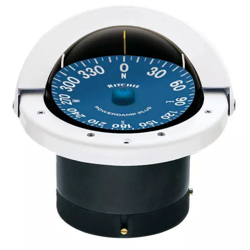 SS-2000W Ritchie SuperSport Compass Flush Mount White