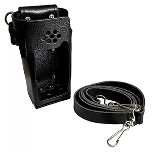 Standard Horizon Leather Case w/Belt Loop & Shoulder Strap