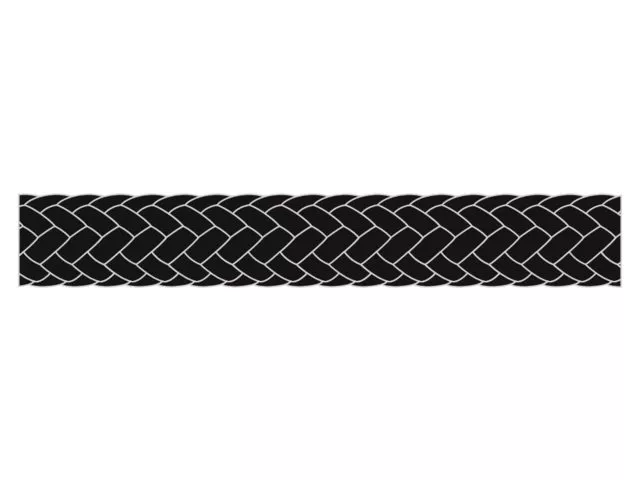 Talamex Polyester Porto Black 12 mm 1 m