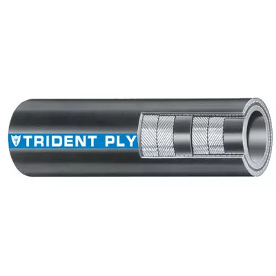 Trident Hose Tri Sw Water Black Rubber 1 1101004