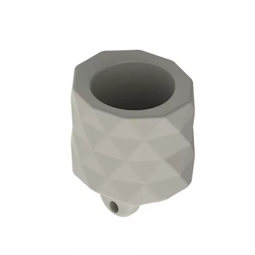 Wave Armor Smaller Flower Planter Pot