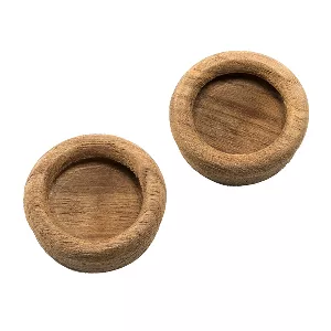 Whitecap Teak Round Drawer Pull - 1-3/8' Round - 2 Pack